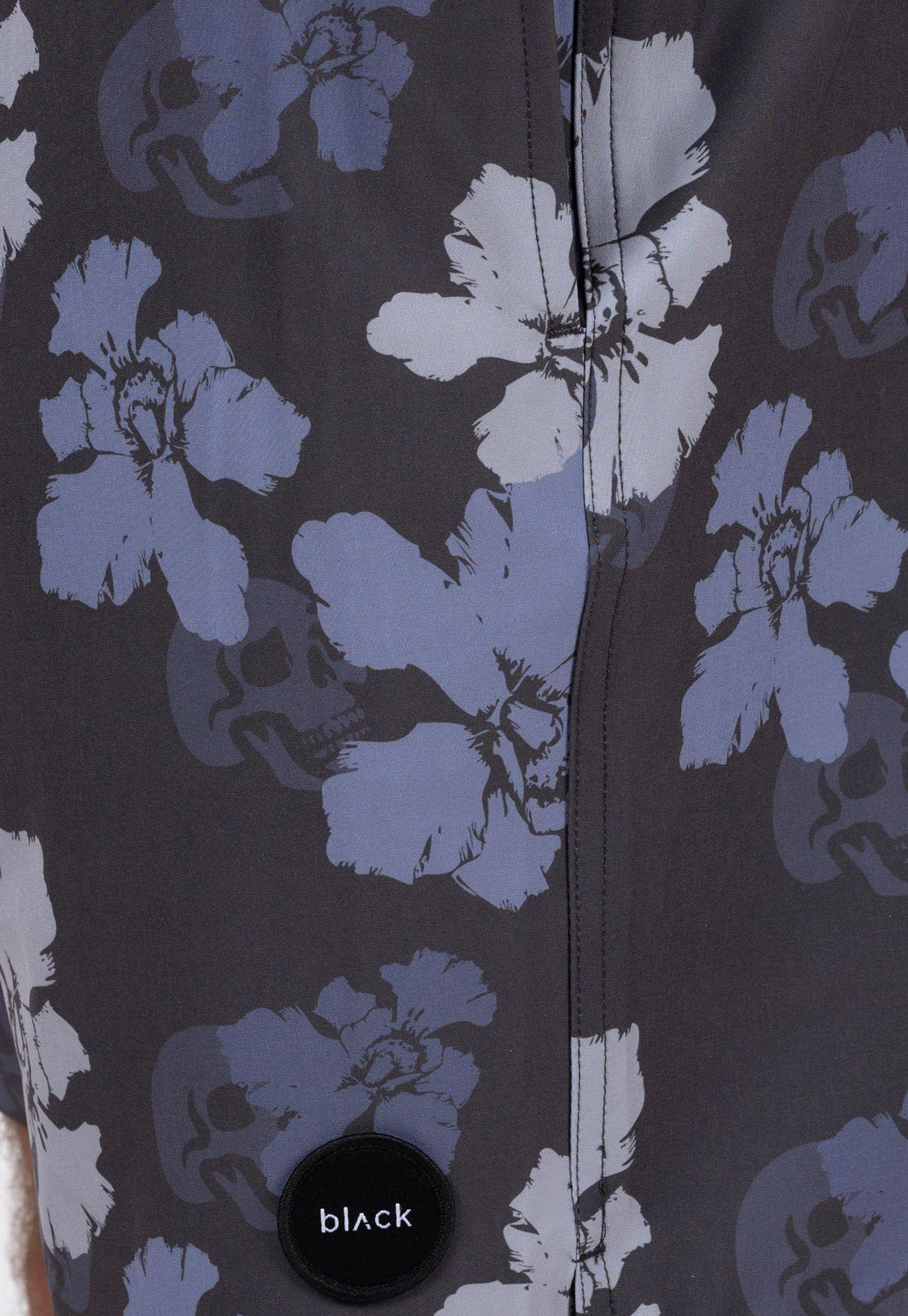 Swimsuit Flower  Black Bubba-1
