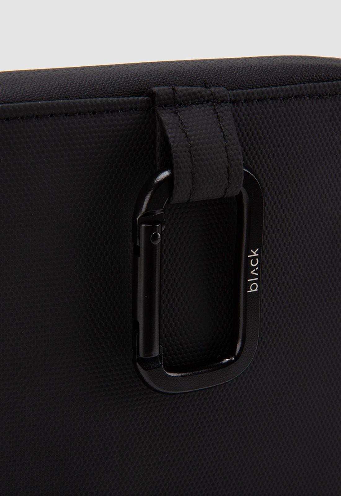 Passport Holder Travel Transit Black Black Bubba-4
