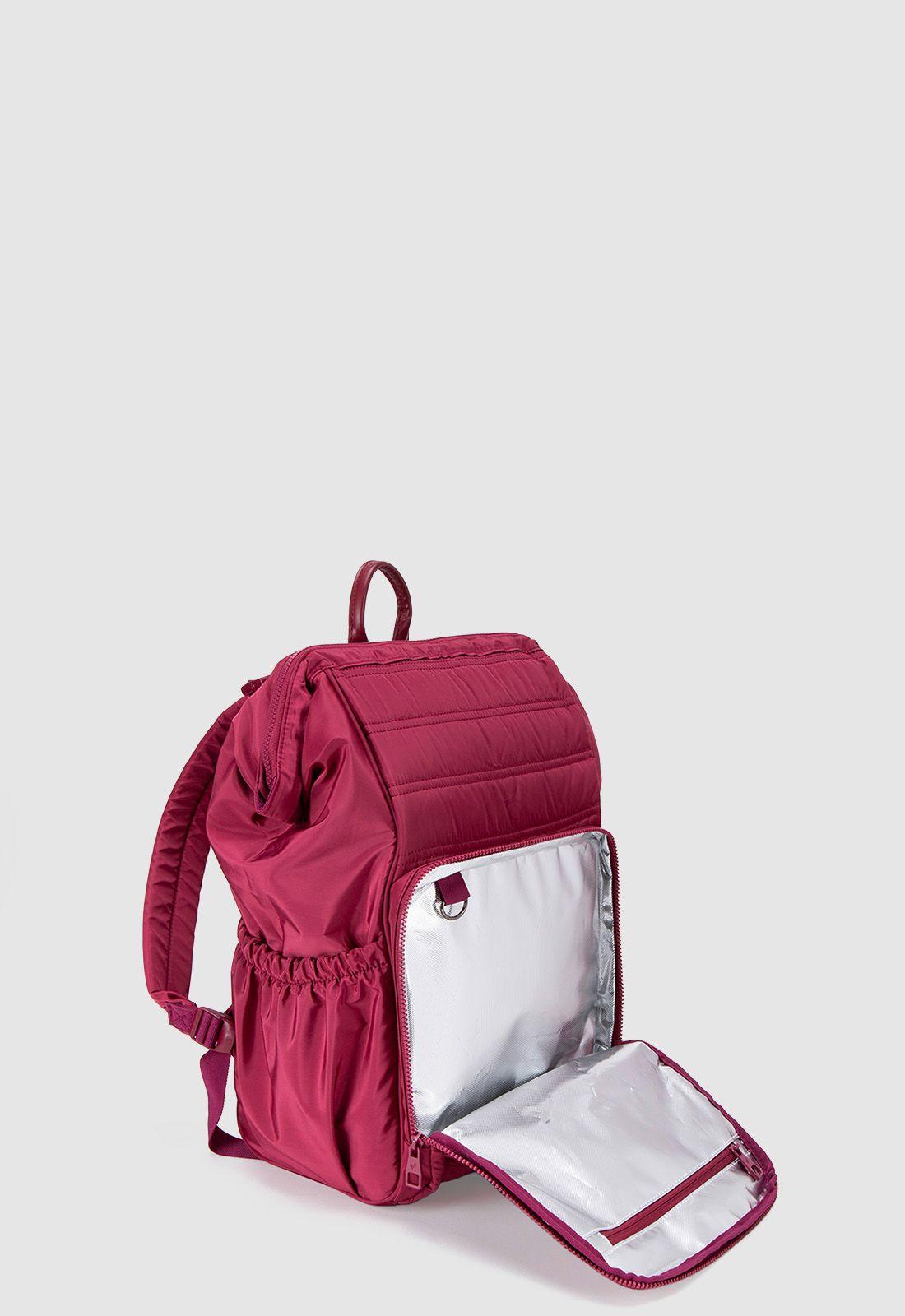 Mochila Mom Ruby Red Regular Bubba Essentials-4