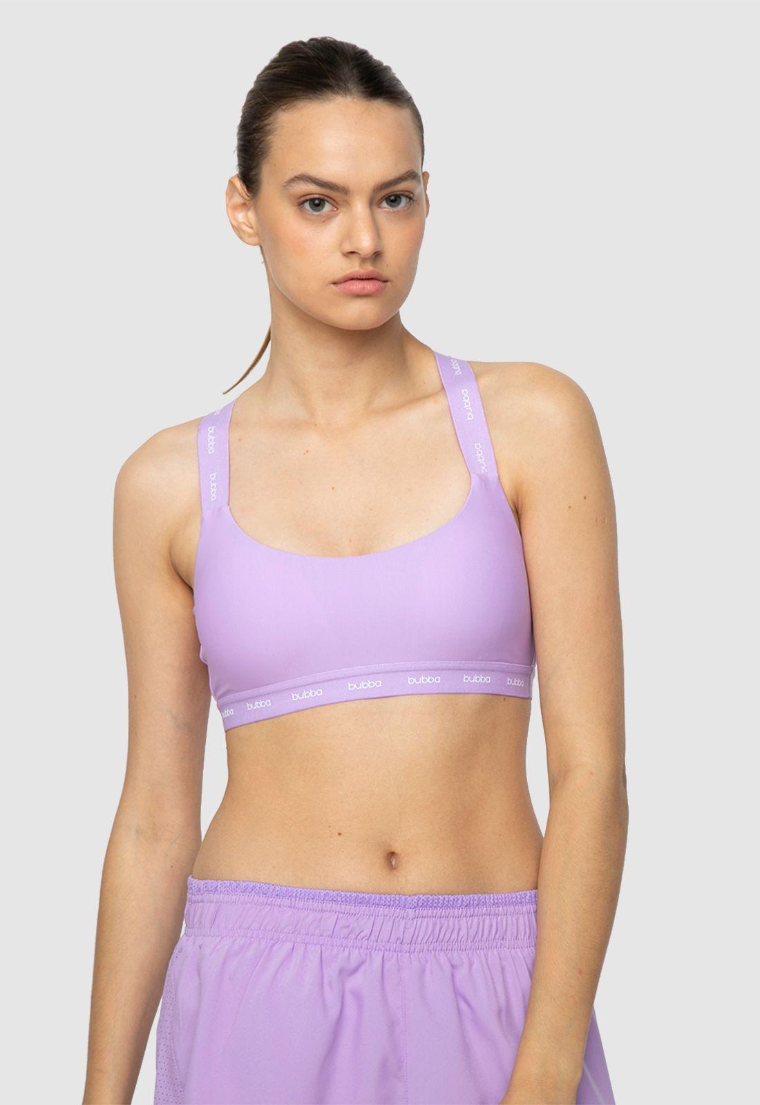 Sport Bralette Lilac Bubba Essentials-0
