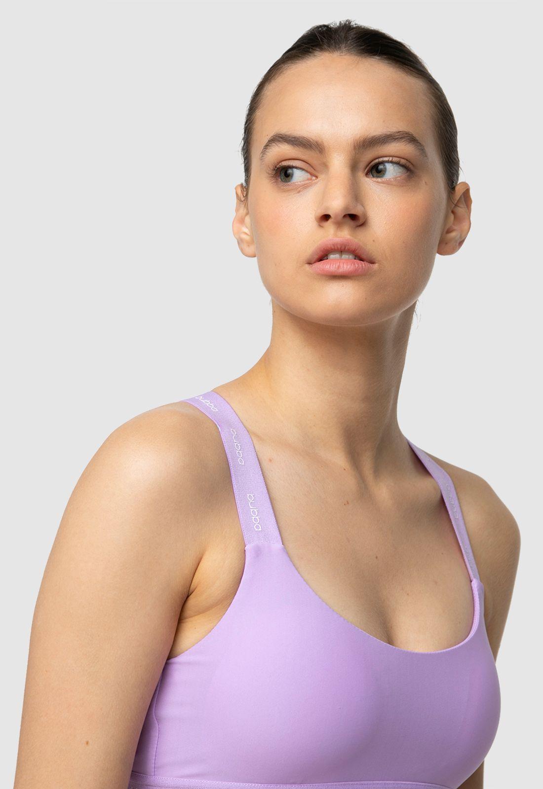 Sport Bralette Lilac Bubba Essentials-1