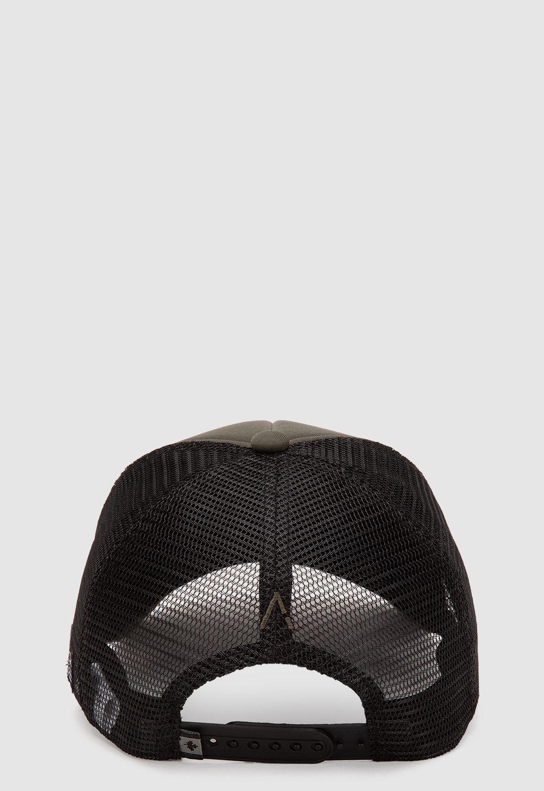 Jockey Trucker Savage Moss Black Bubba-2