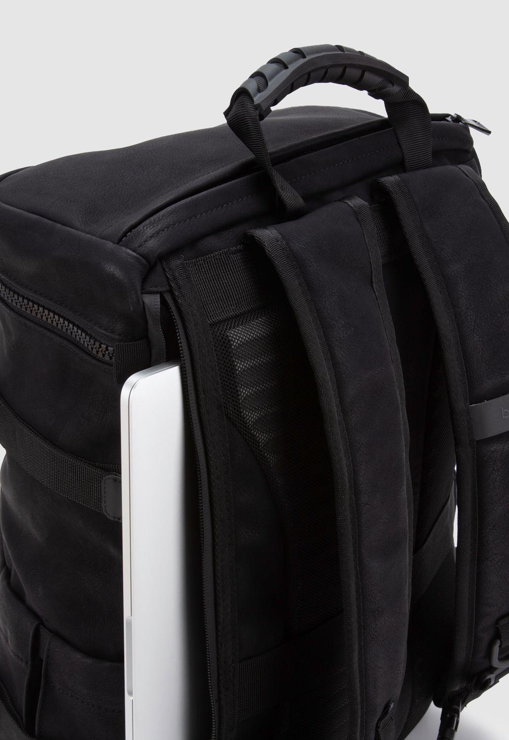 Mochila Austin Straps Black Black Bubba-3