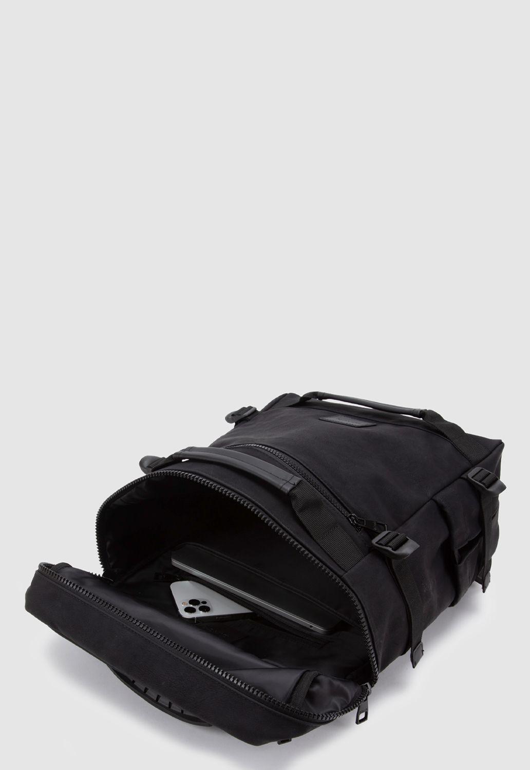 Mochila Austin Straps Black Black Bubba-4
