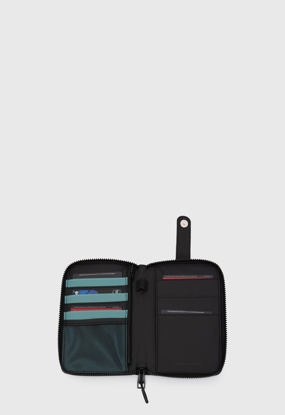 Flat Purse Travel Negro  Bubba Essentials-4