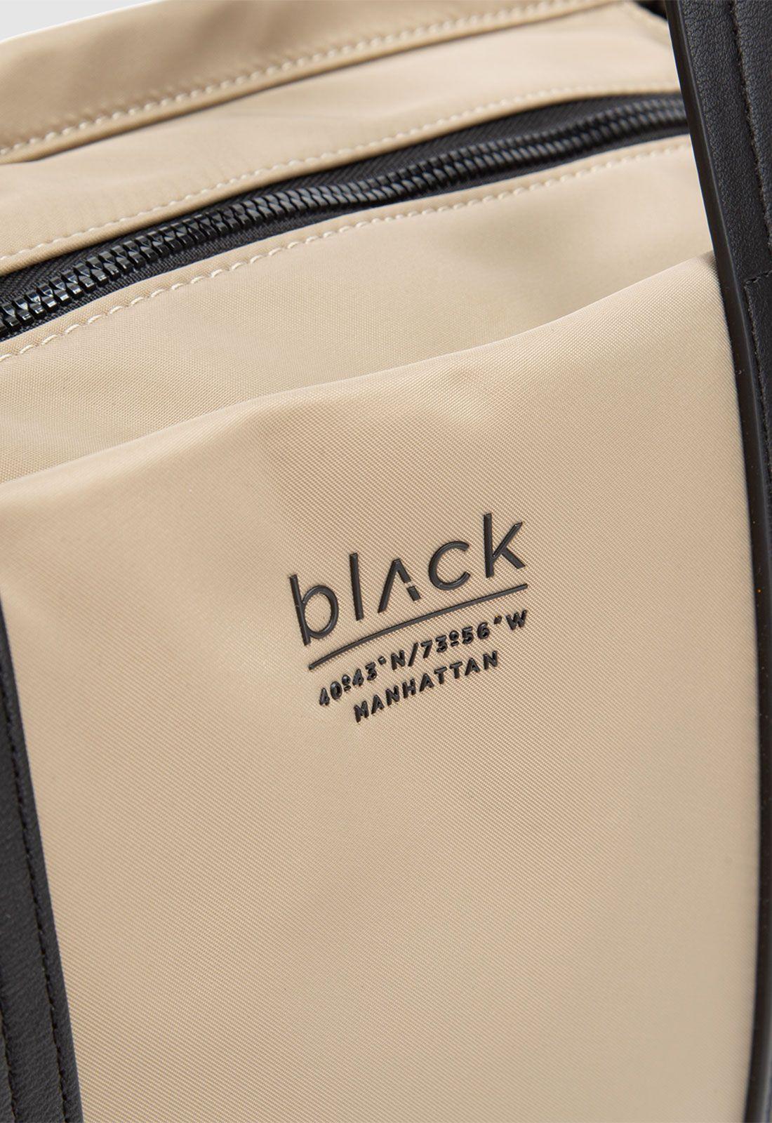 Tote Manhattan Moka Black Bubba-3