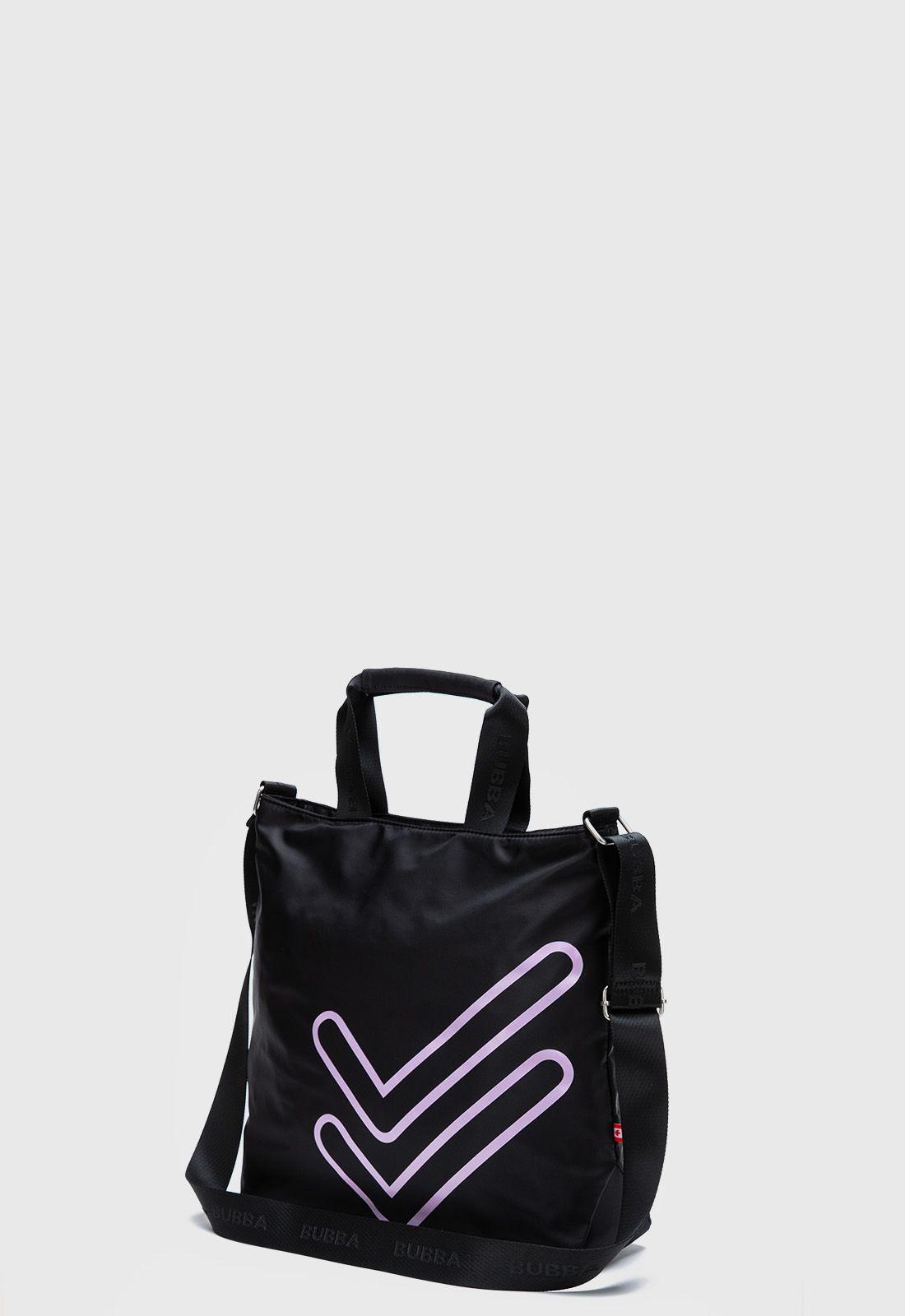 Tote Charlotte Doble Check Black Bubba Essentials-2