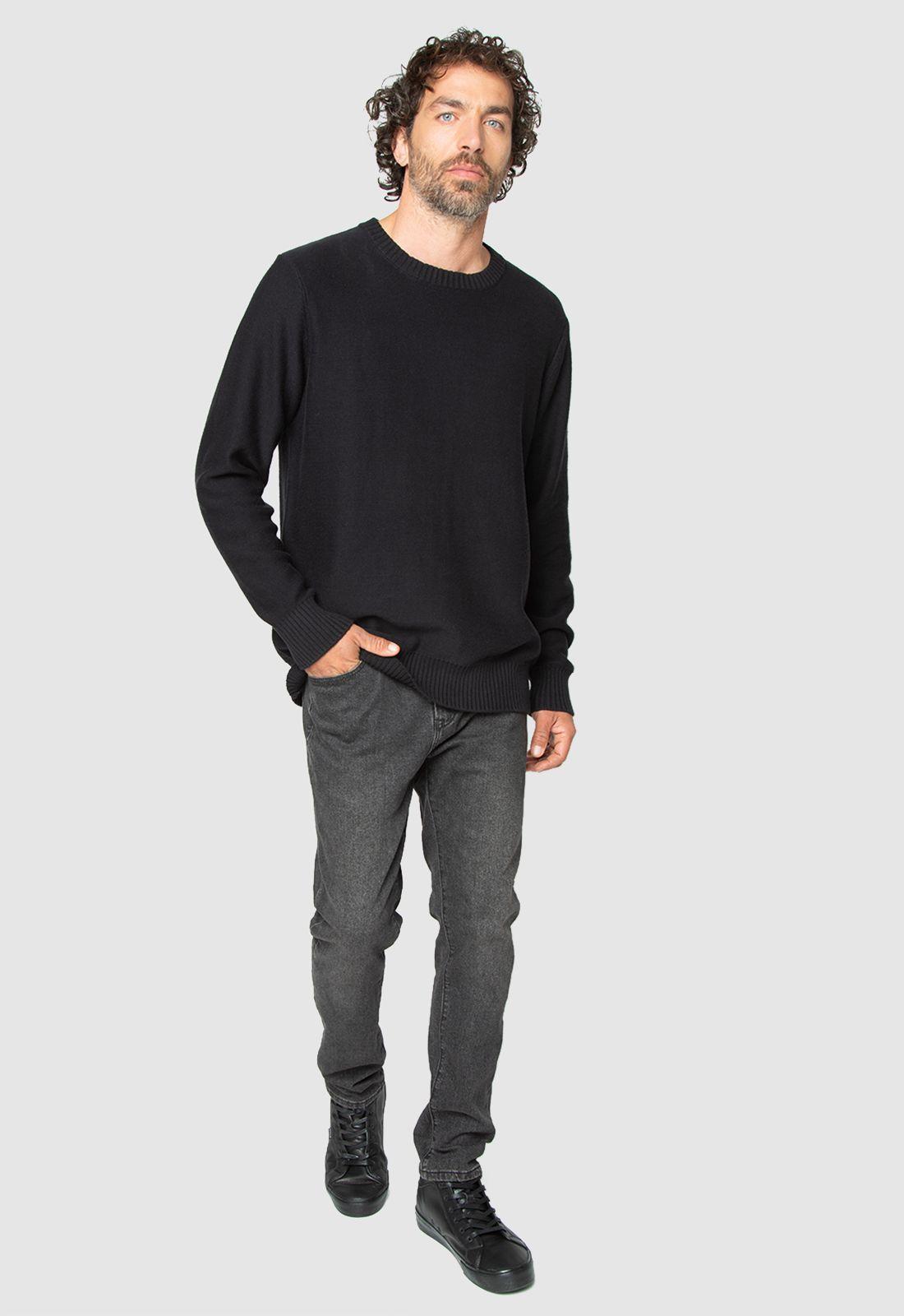 Light Sweater Black Black Bubba-2