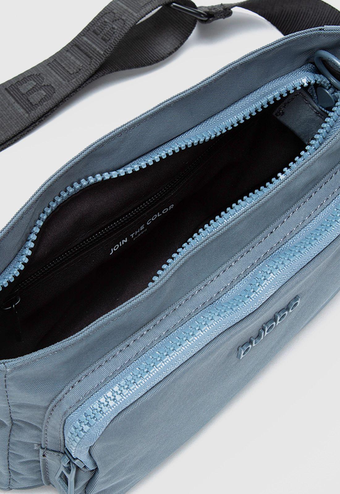 Cartera Flat Purse Hailey Grey Mini Bubba Essentials-5