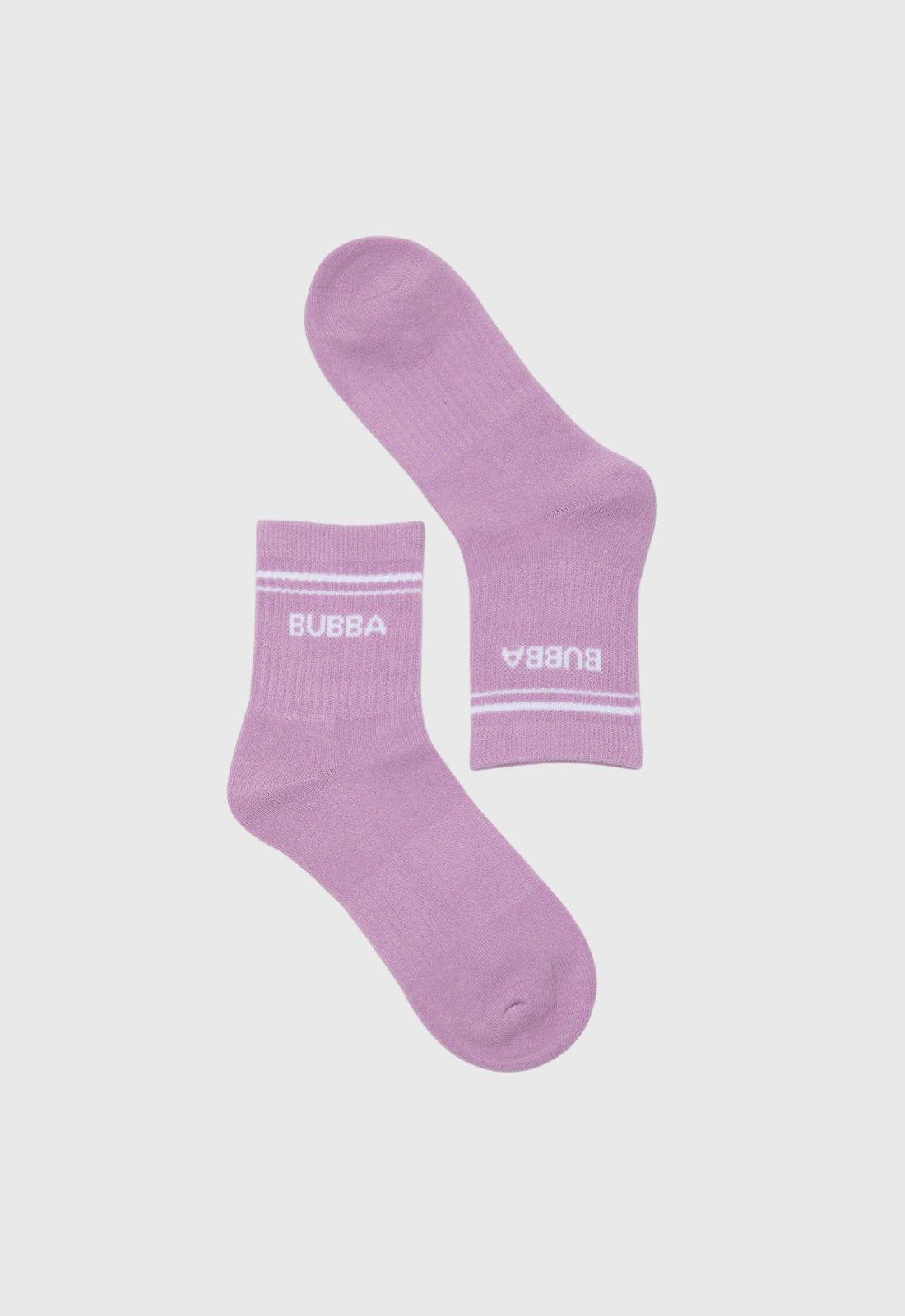 Calcetin Corto Rosado Claro Bubba Essentials-1