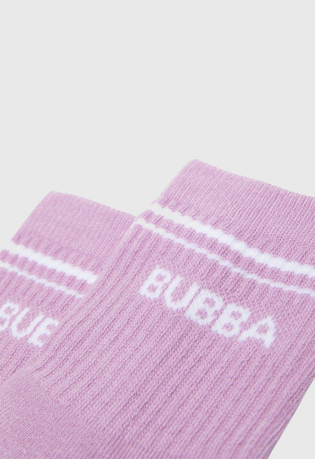 Calcetin Corto Rosado Claro Bubba Essentials-3