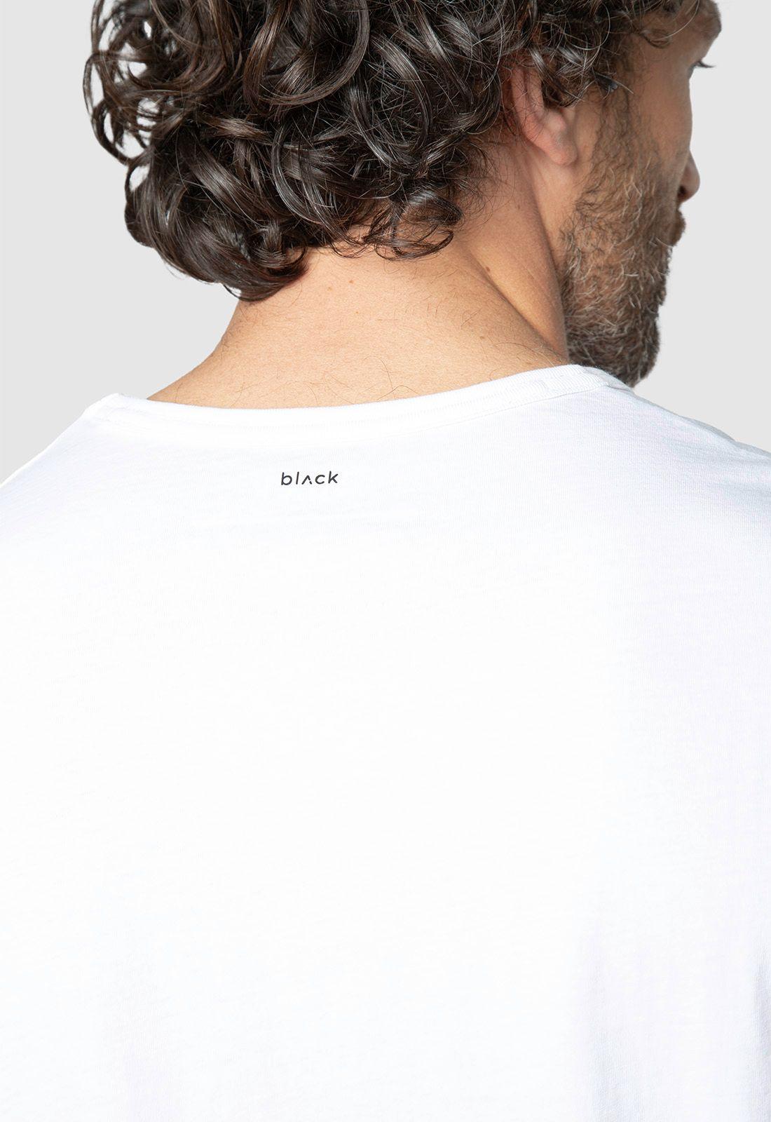 Tee Frances White Black Bubba-4