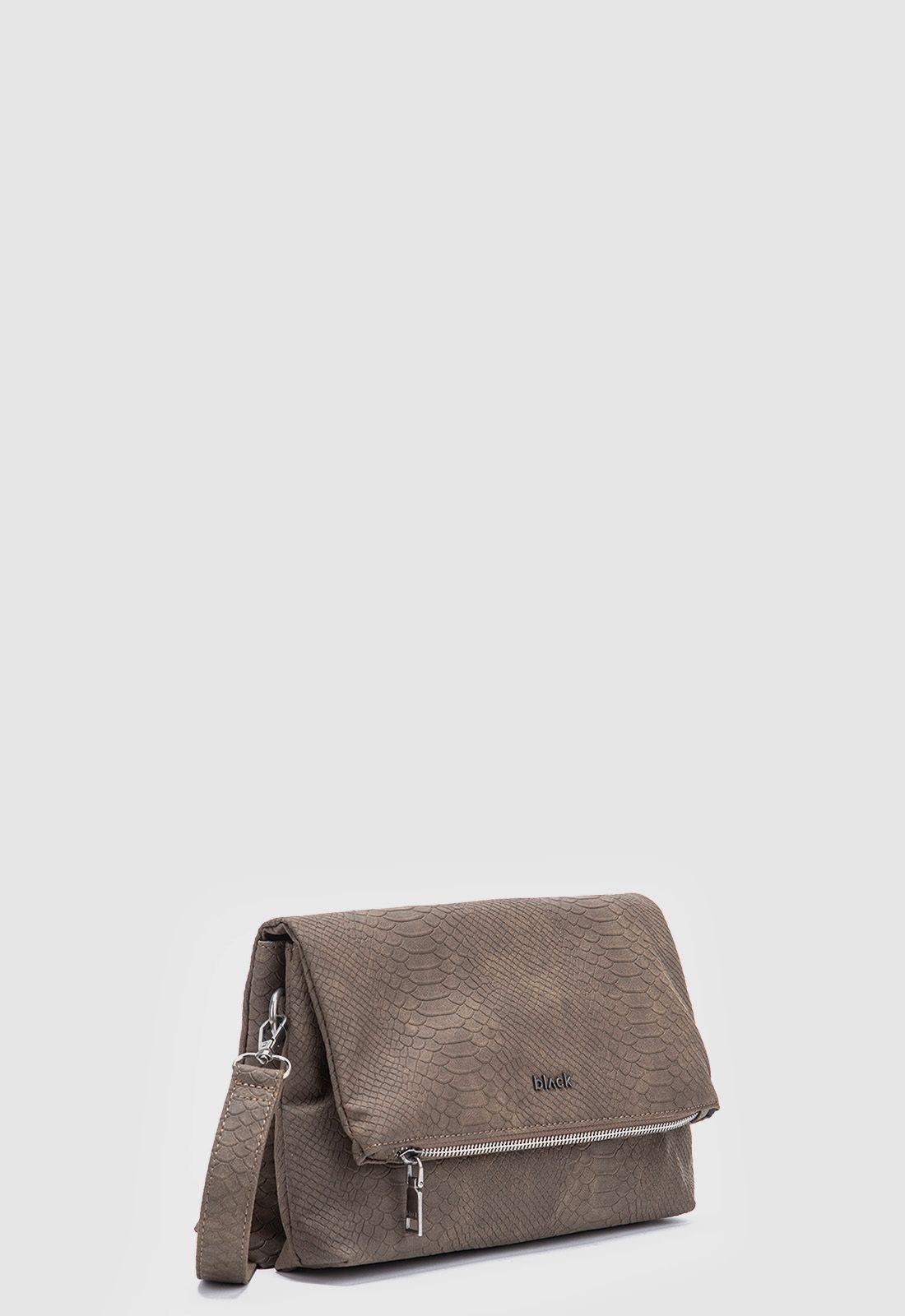 Cartera Snake Moka Black Bubba-2