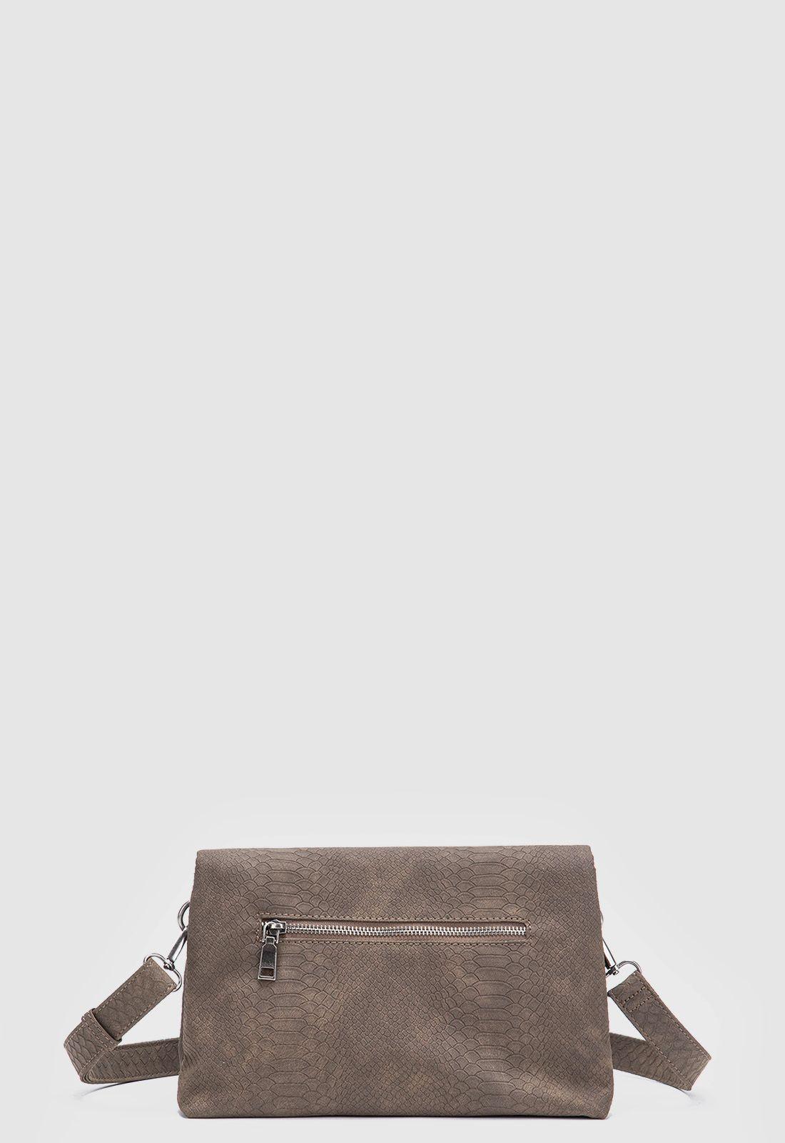 Cartera Snake Moka Black Bubba-3
