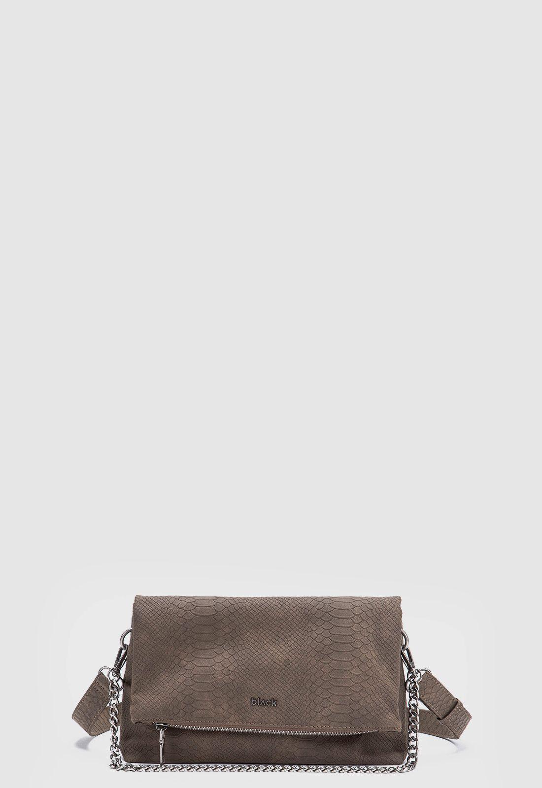 Cartera Snake Moka Black Bubba-5
