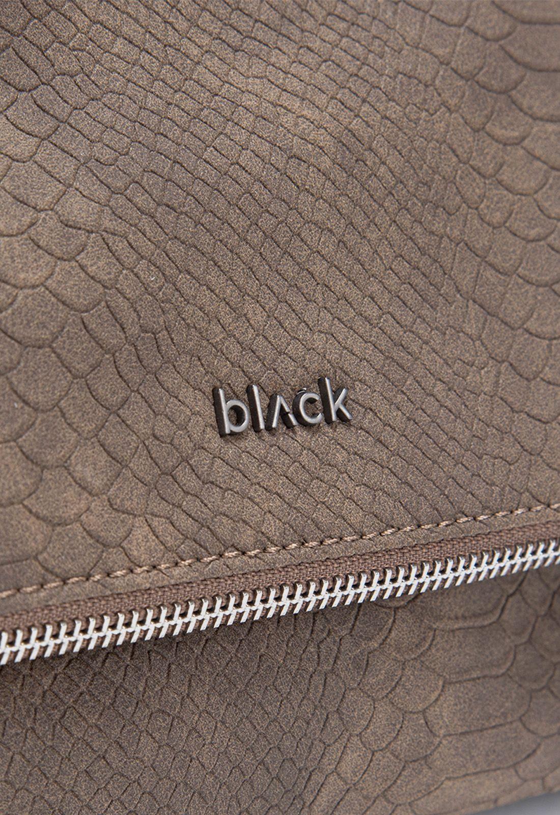 Cartera Snake Moka Black Bubba-7