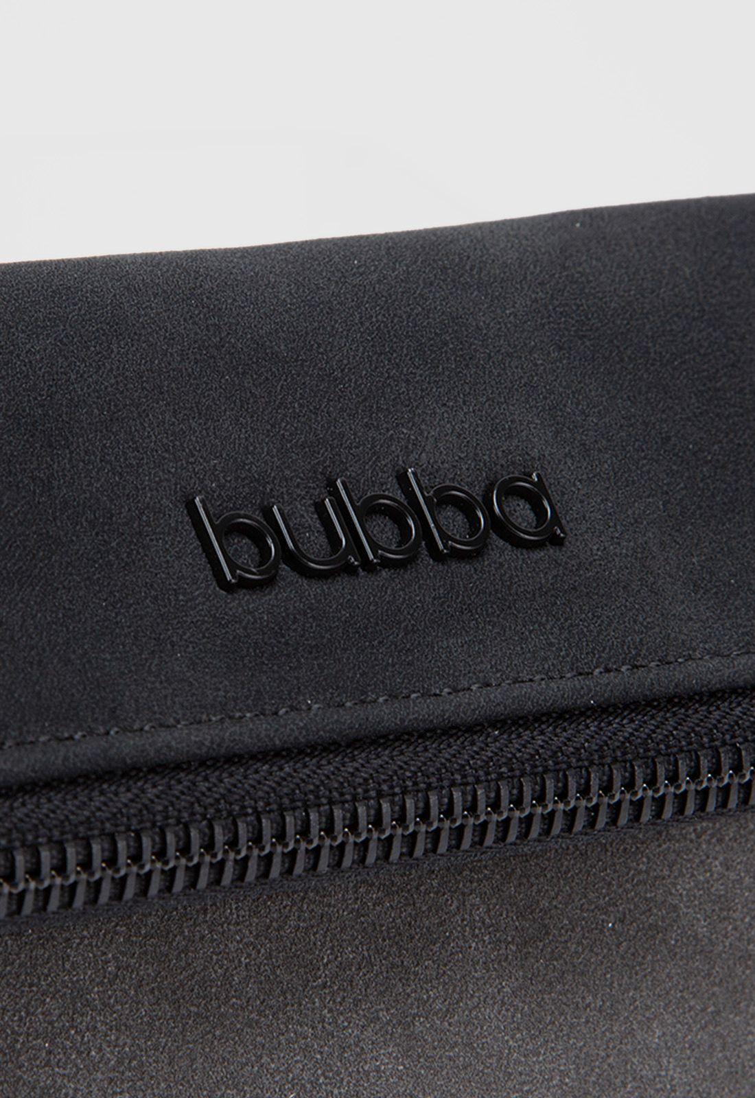 Flat Purse Duo Suede Onyx Bubba Essentials-3