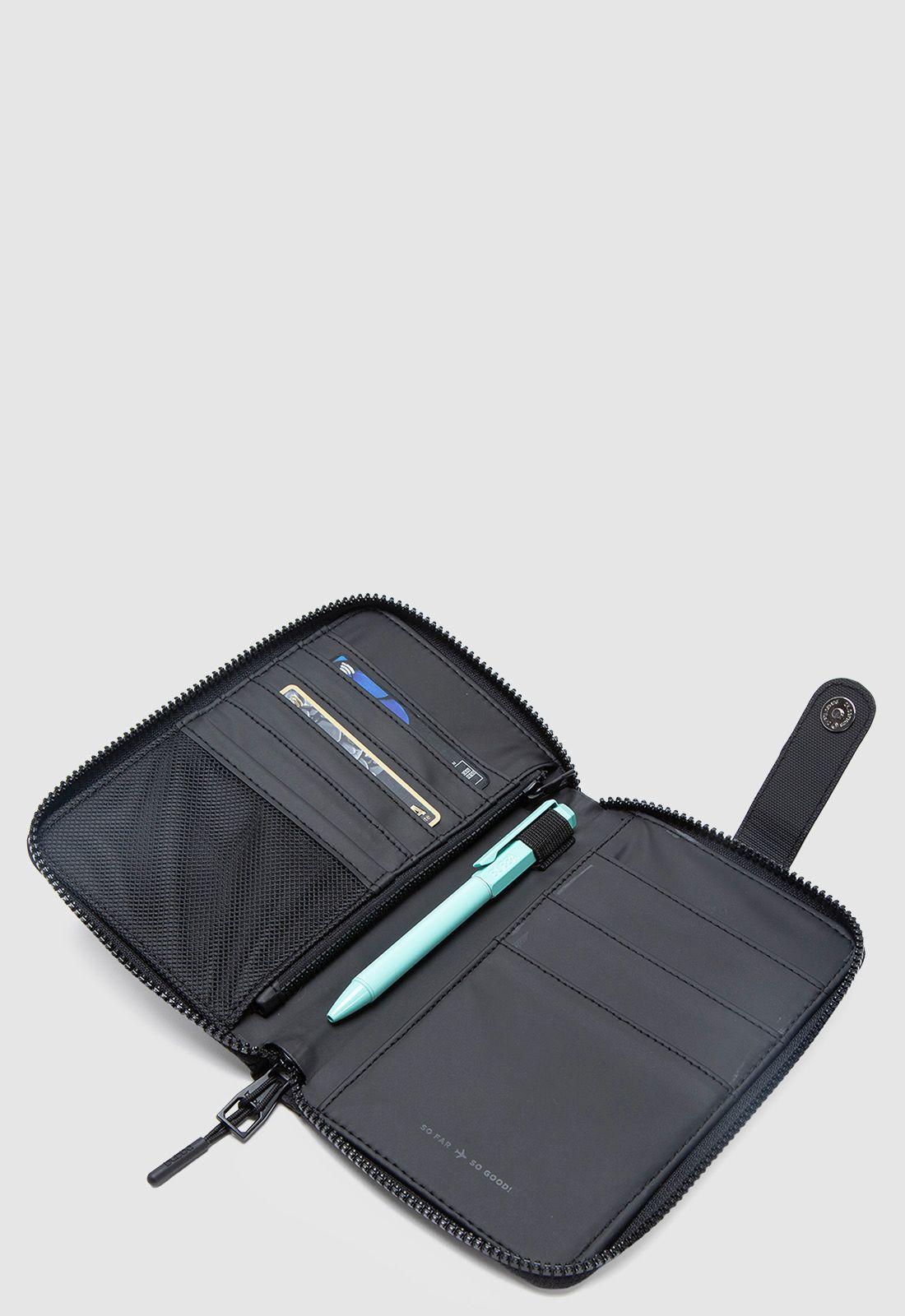 Flat Purse Travel Black Bubba Essentials 2.0-6