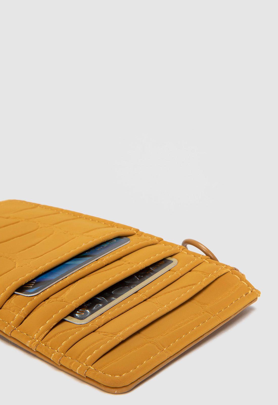 Billetera Savanna Luxe Amarillo Bubba Essentials-3