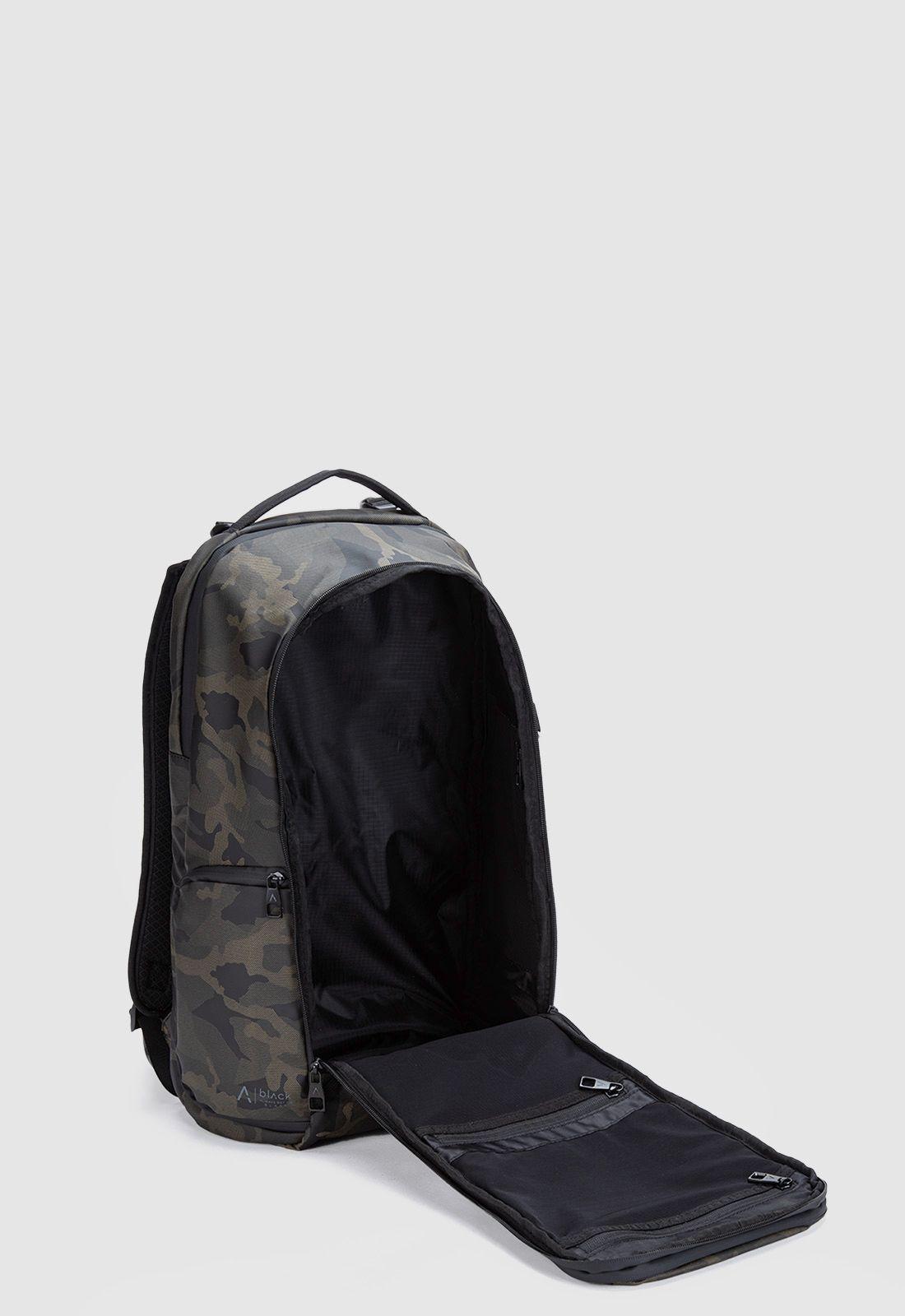 Mochila Travel Wolf Camo Black Bubba-9