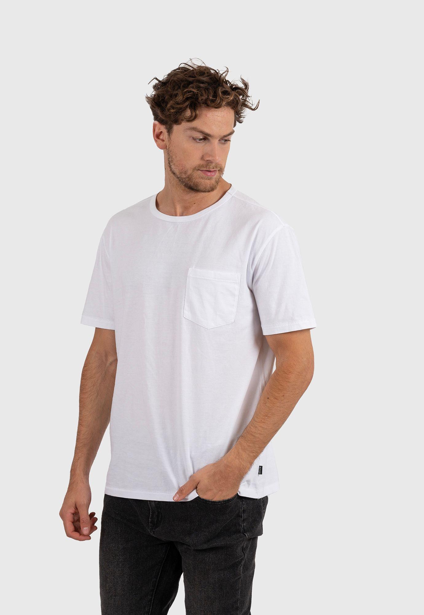 Cotton Tee Off White Black Bubba-0