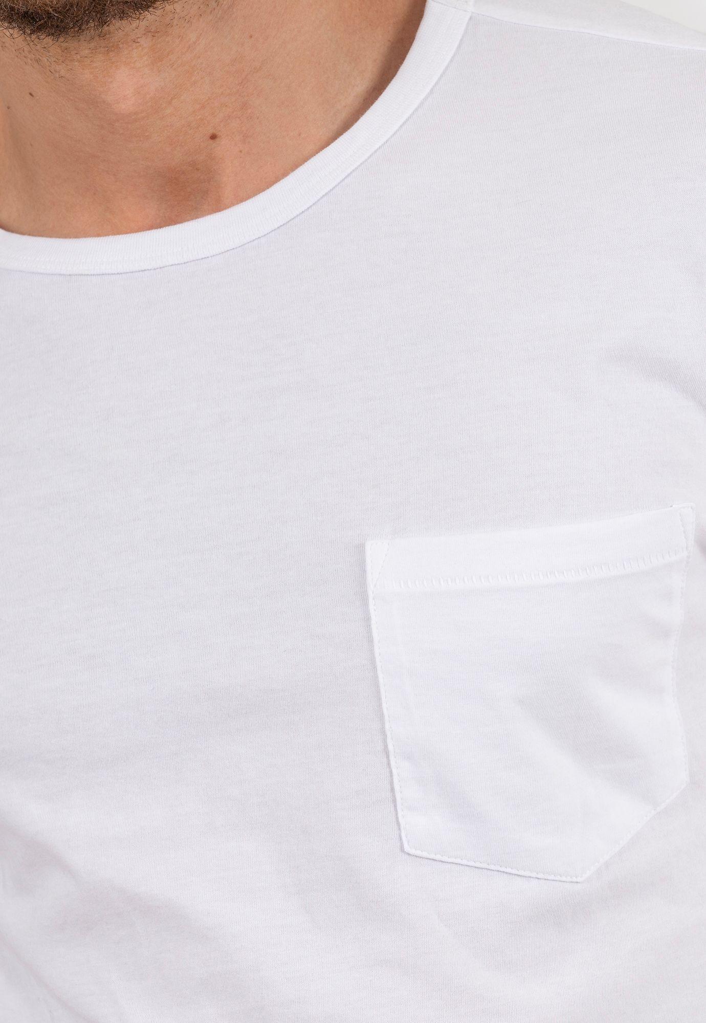 Cotton Tee Off White Black Bubba-1