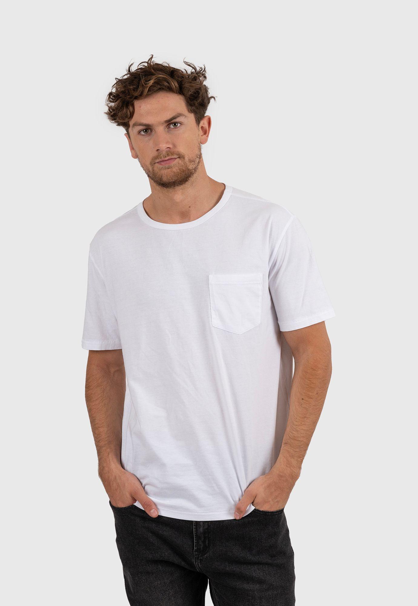 Cotton Tee Off White Black Bubba-2