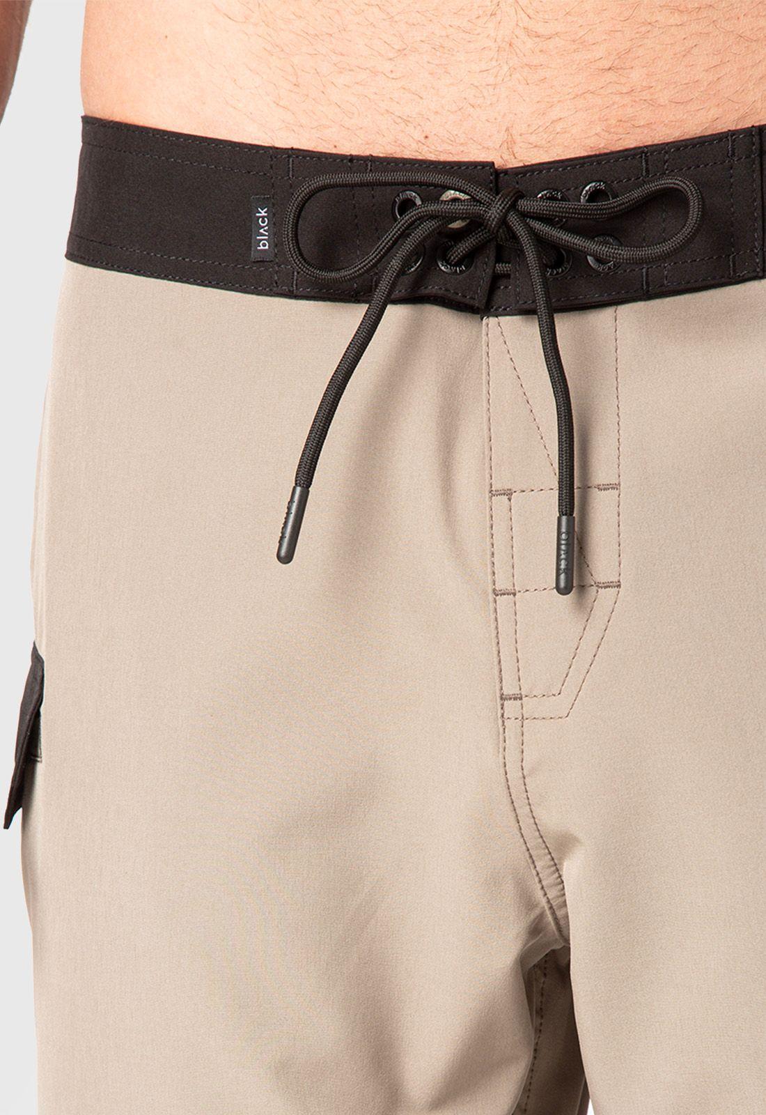 Boardshort Sand Black Bubba-3