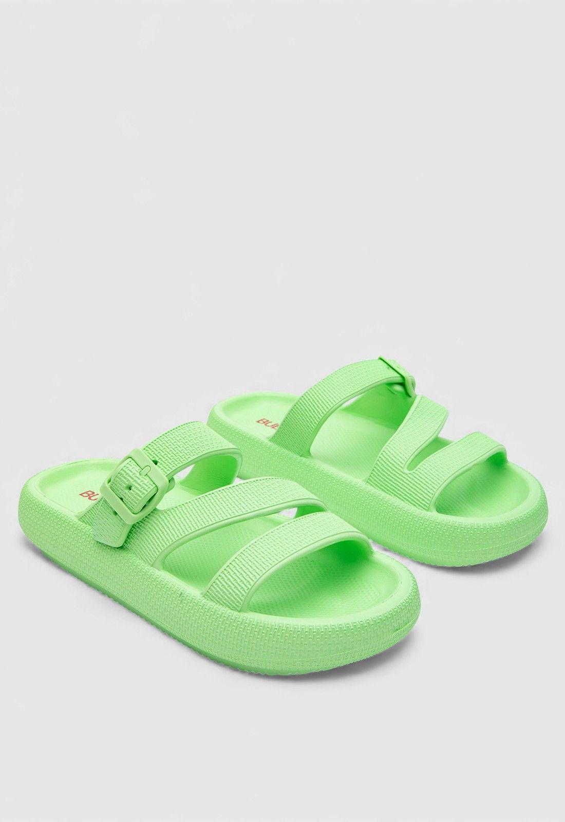 Flip Flop Green Bubba Essentials-2