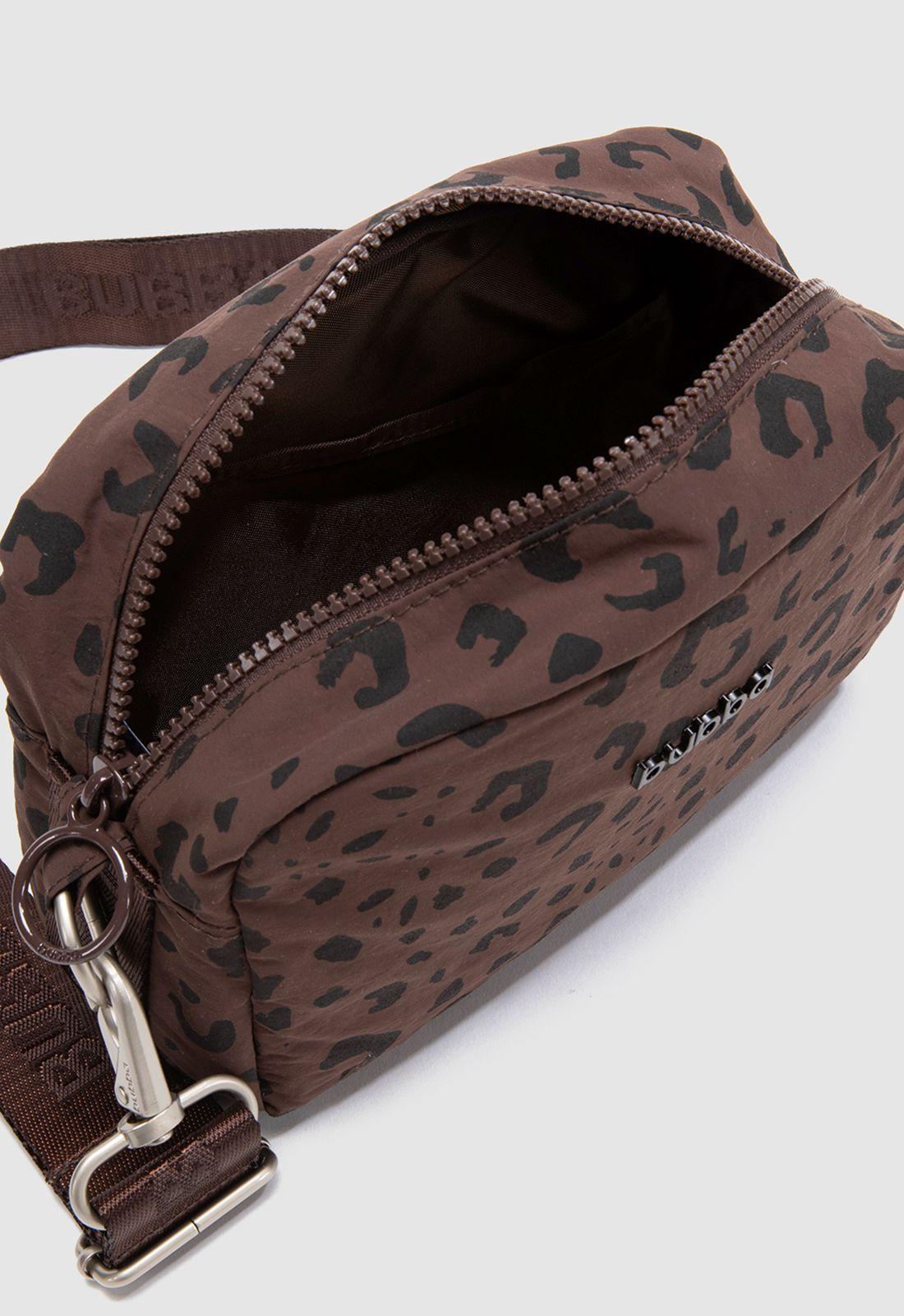 Purse Travel Essential Brown Cheetah Bubba Essentials-5