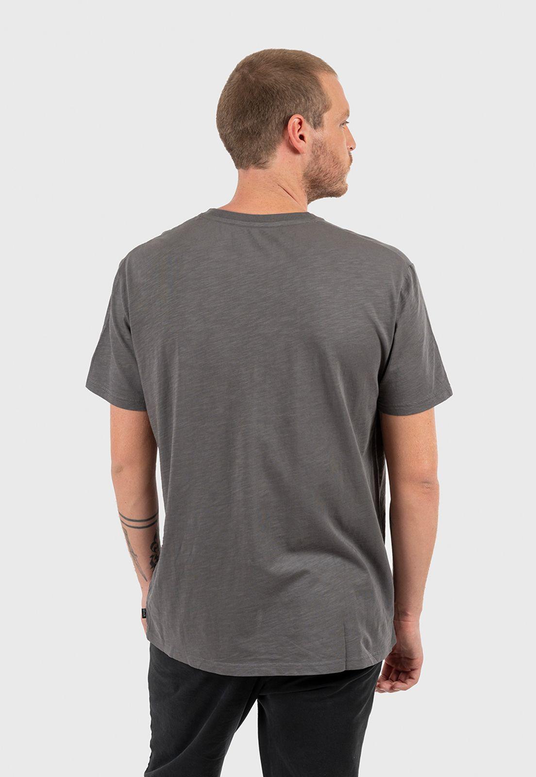 Essential Slub Tee Dust Smoke Black Bubba-1