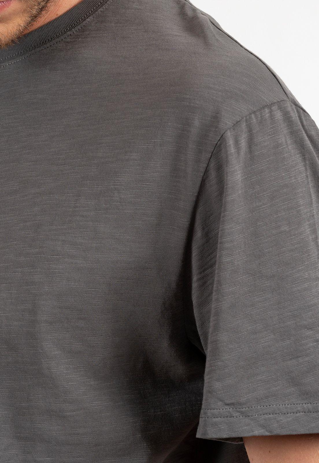 Essential Slub Tee Dust Smoke Black Bubba-2