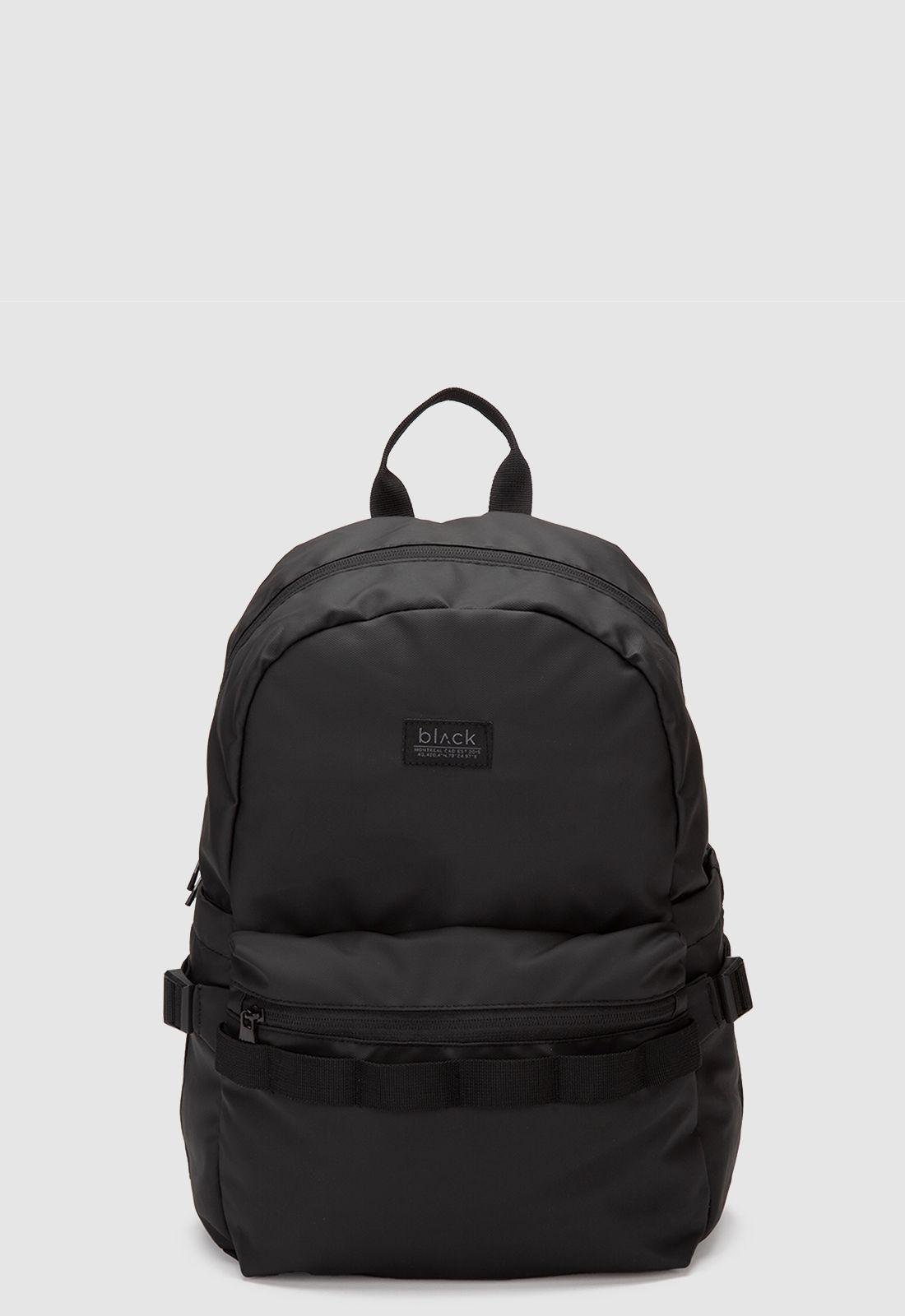 Mochila Collins Urban Black Black Bubba-0