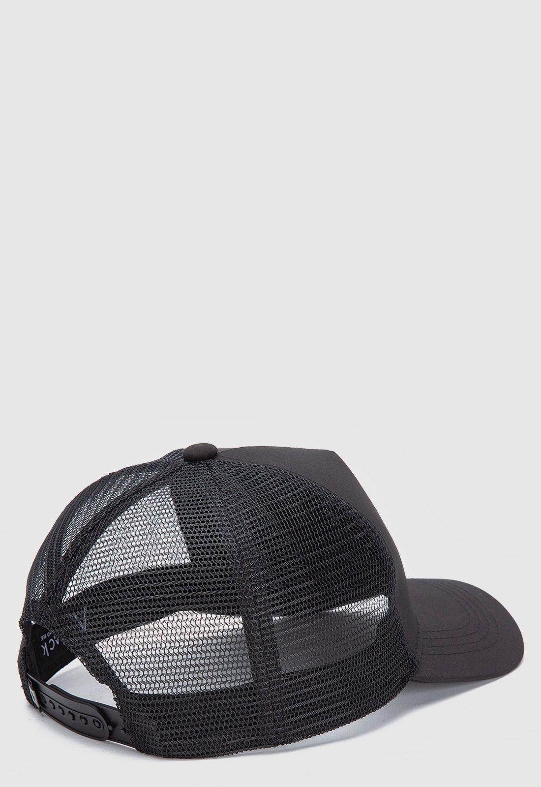 Jockey Trucker Light Black Black Bubba-3