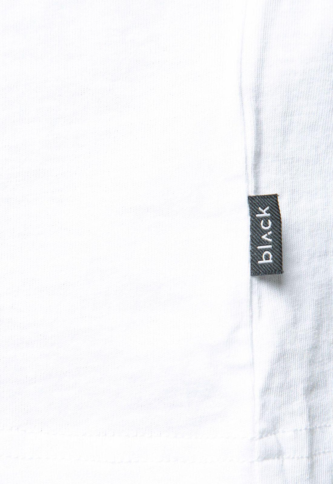 Tee Iconic White Black Bubba-3