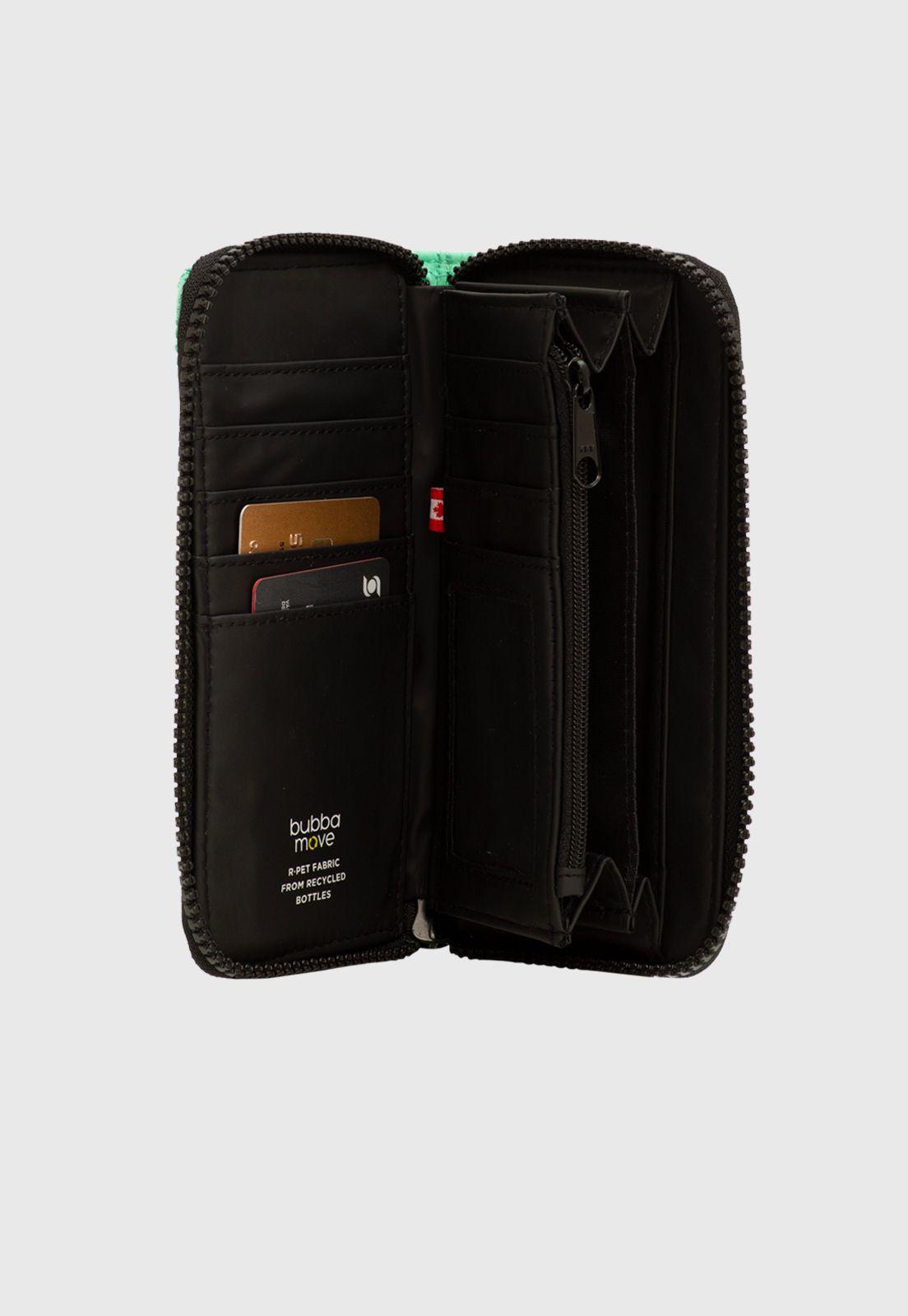 Billetera Matte Light Mint Regular Rpet Bubba Essentials-2