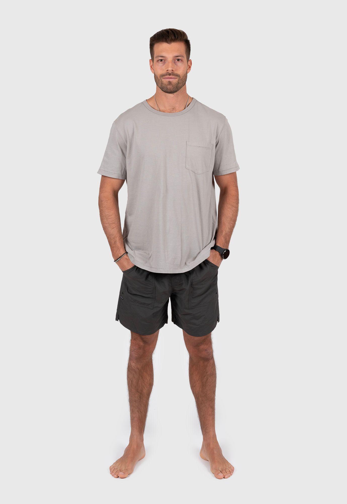 Swimsuit Cargo Dark Grey  Black Bubba-0