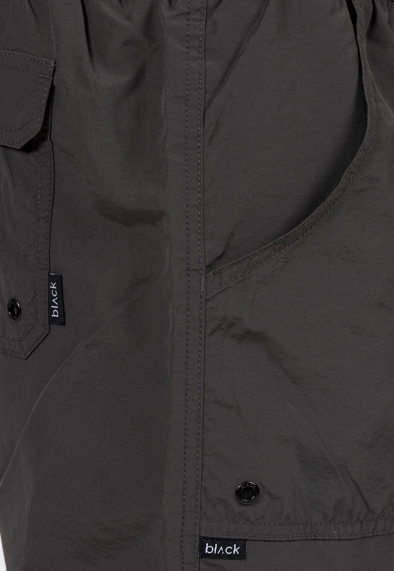 Swimsuit Cargo Dark Grey  Black Bubba-1