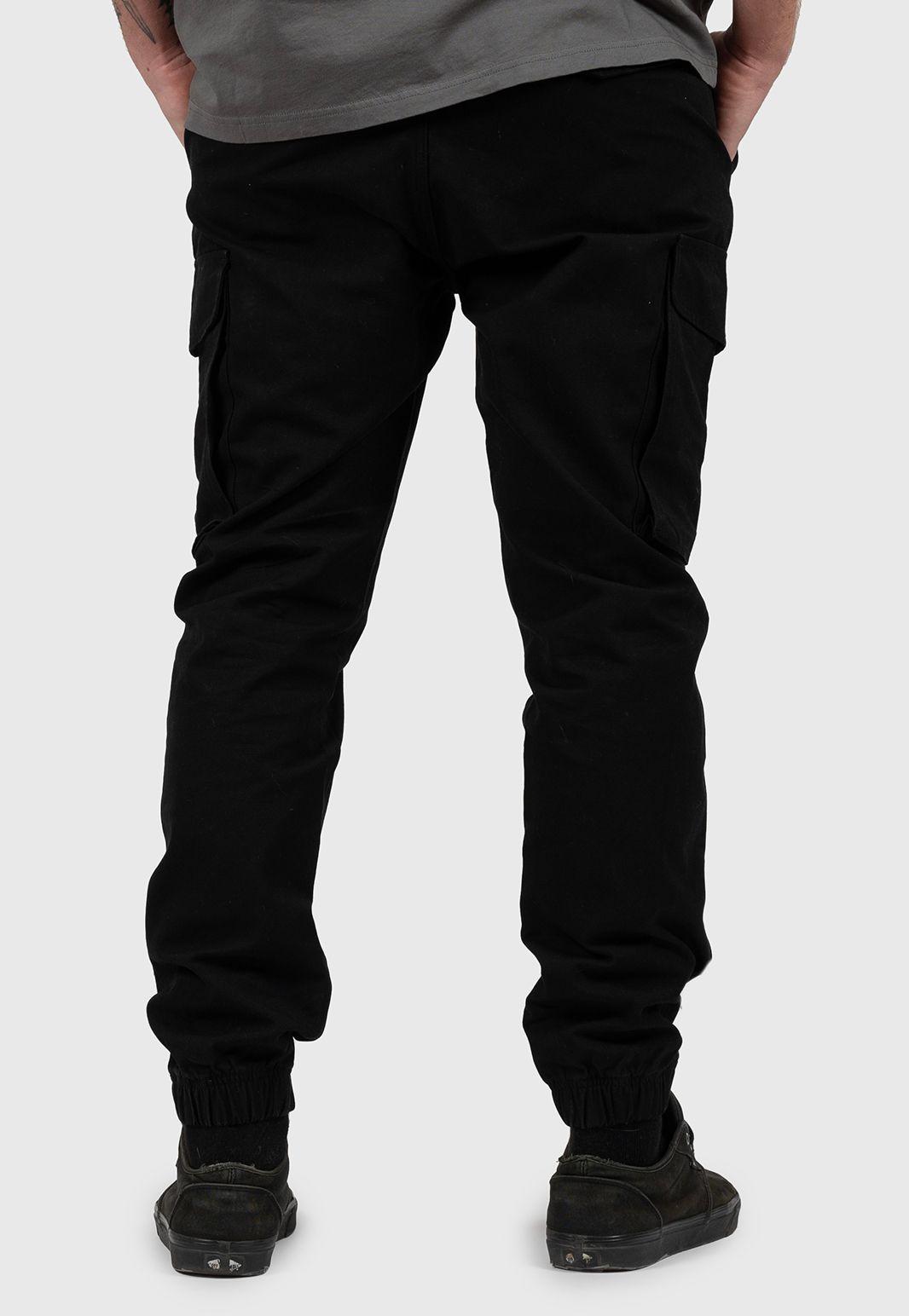 Cargo Pant Black Bubba-2