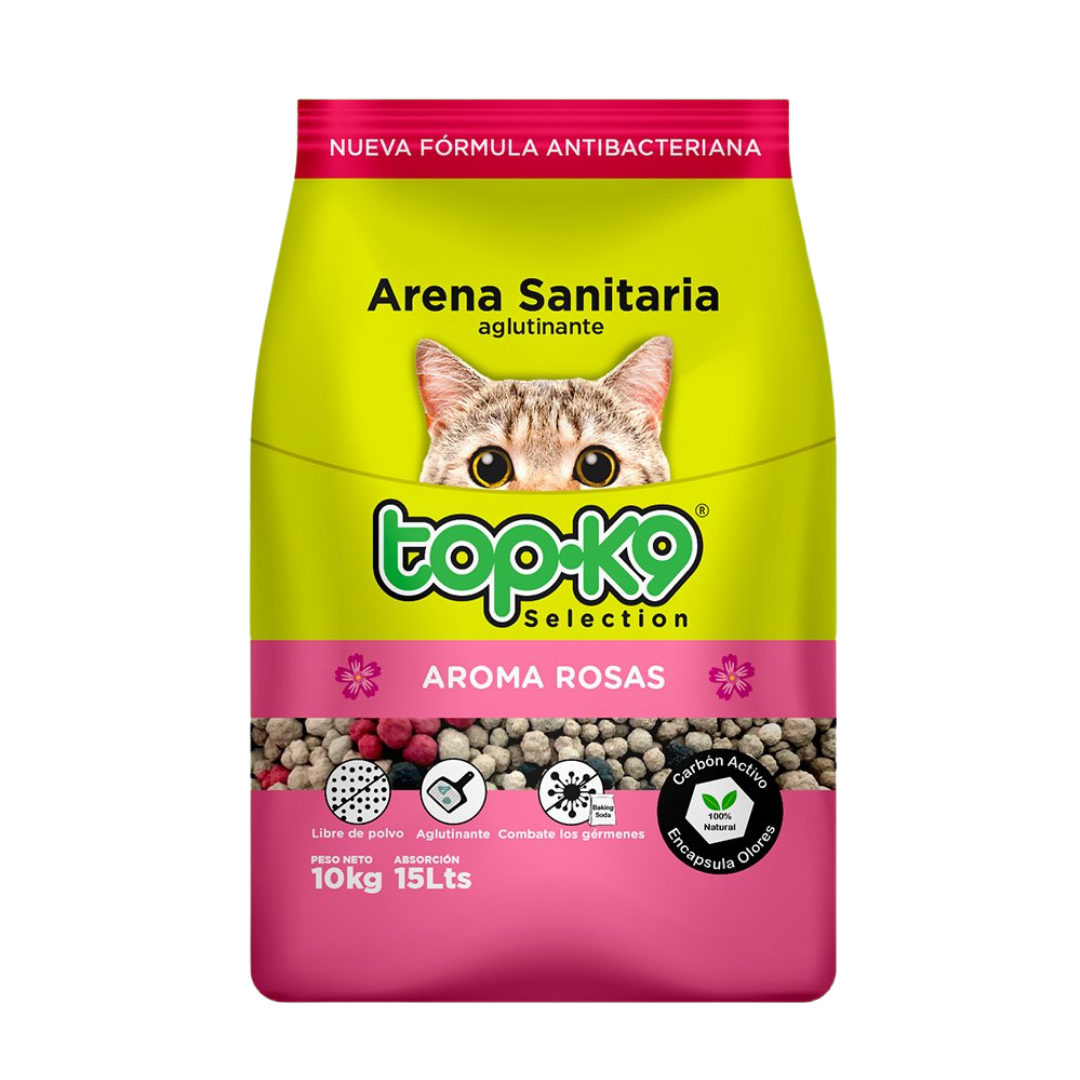 Arena Sanitaria Aglutinante Rosa 10 Kg-0