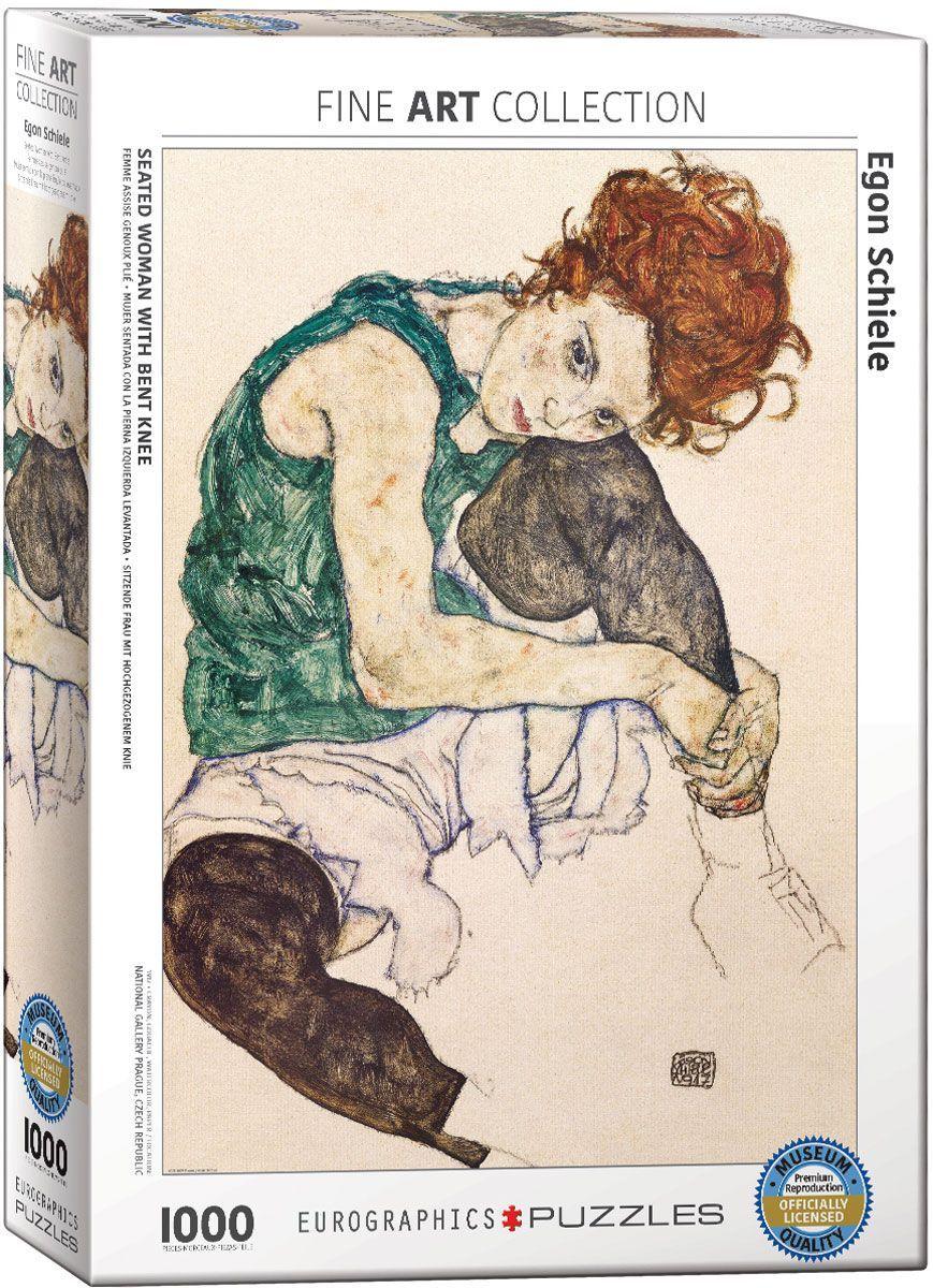 Mujer Sentada, Egon Schiele-0