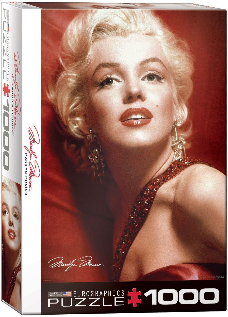 Marilyn Monroe Retrato En Rojo-0