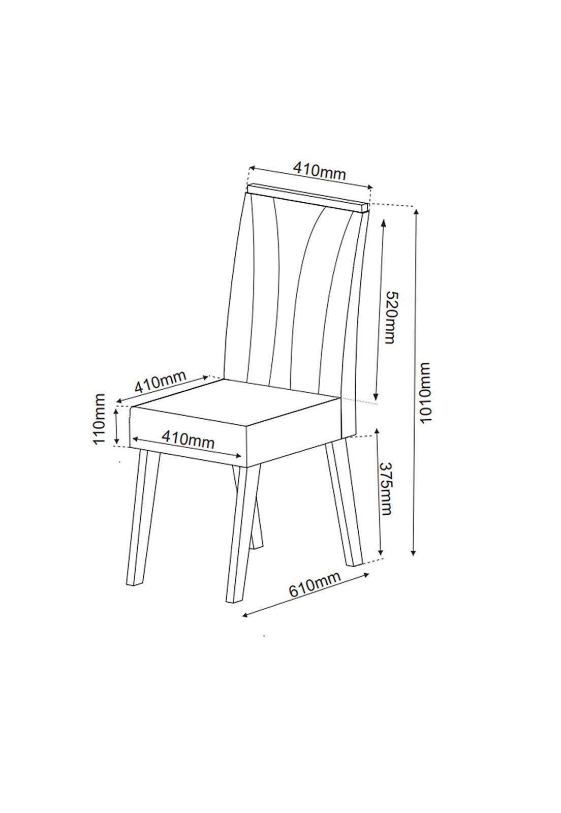 Pack 2 Sillas Comedor Safira-1
