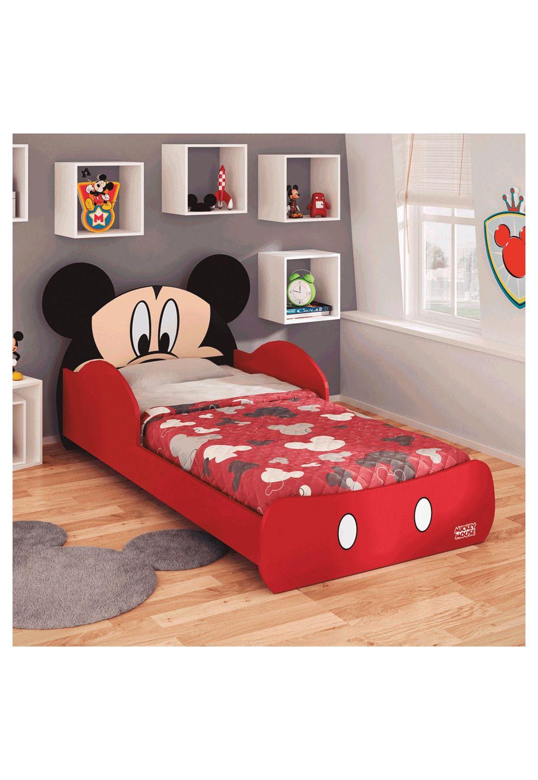 Cama Transición Niño Mickey Roja-1