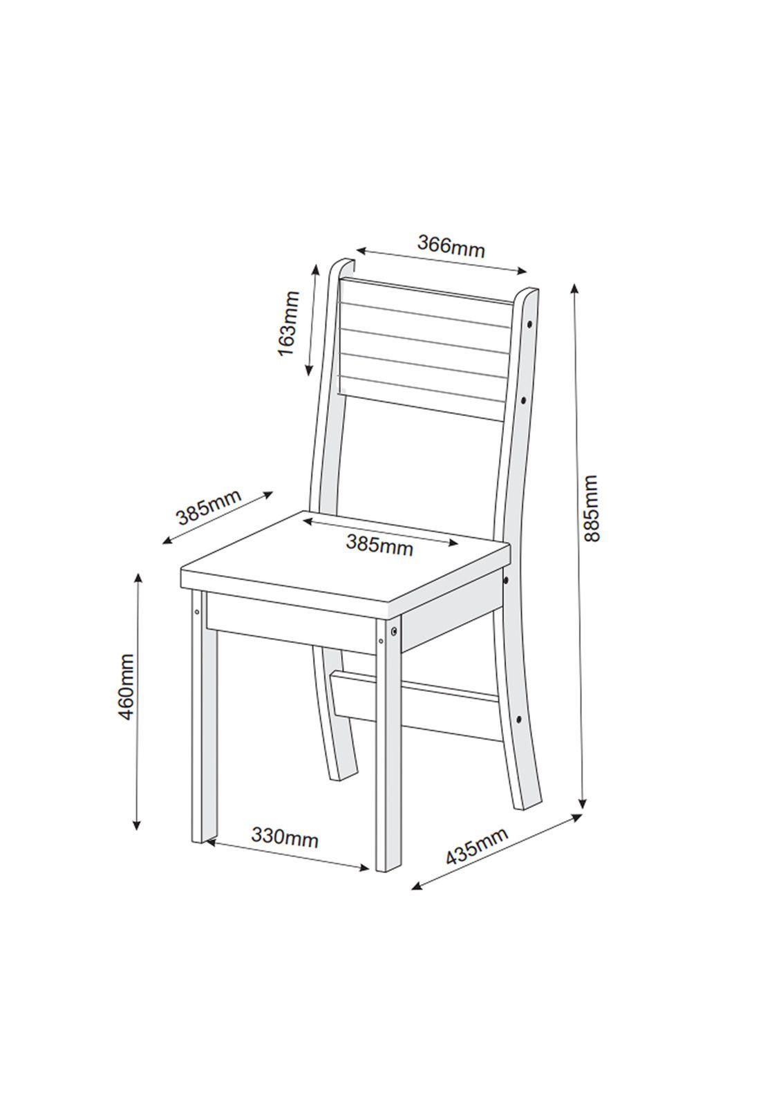 Pack 2 Sillas Comedor Brisa-1