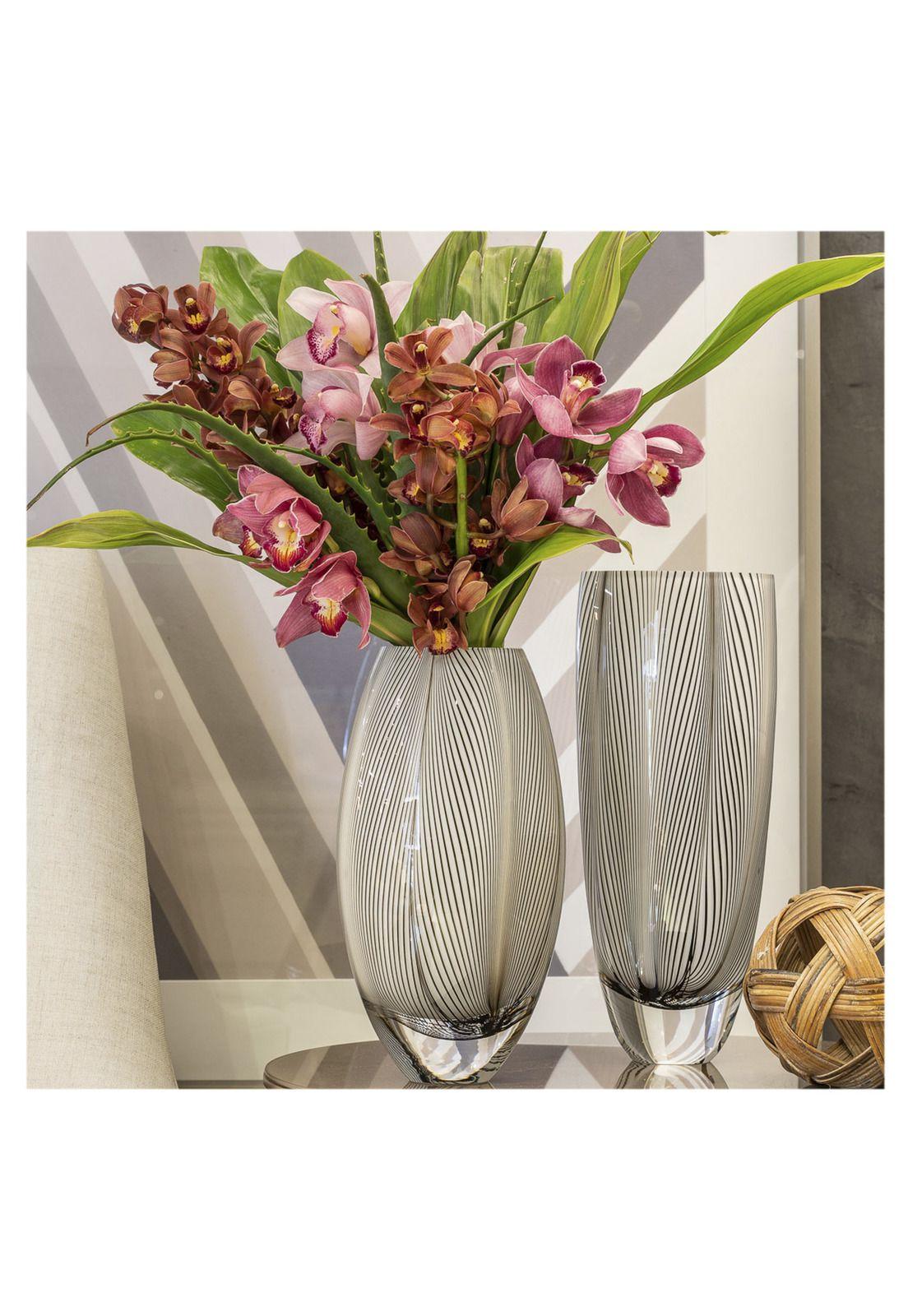 Florero Cristal Sorrento 30 x 13 cms-3