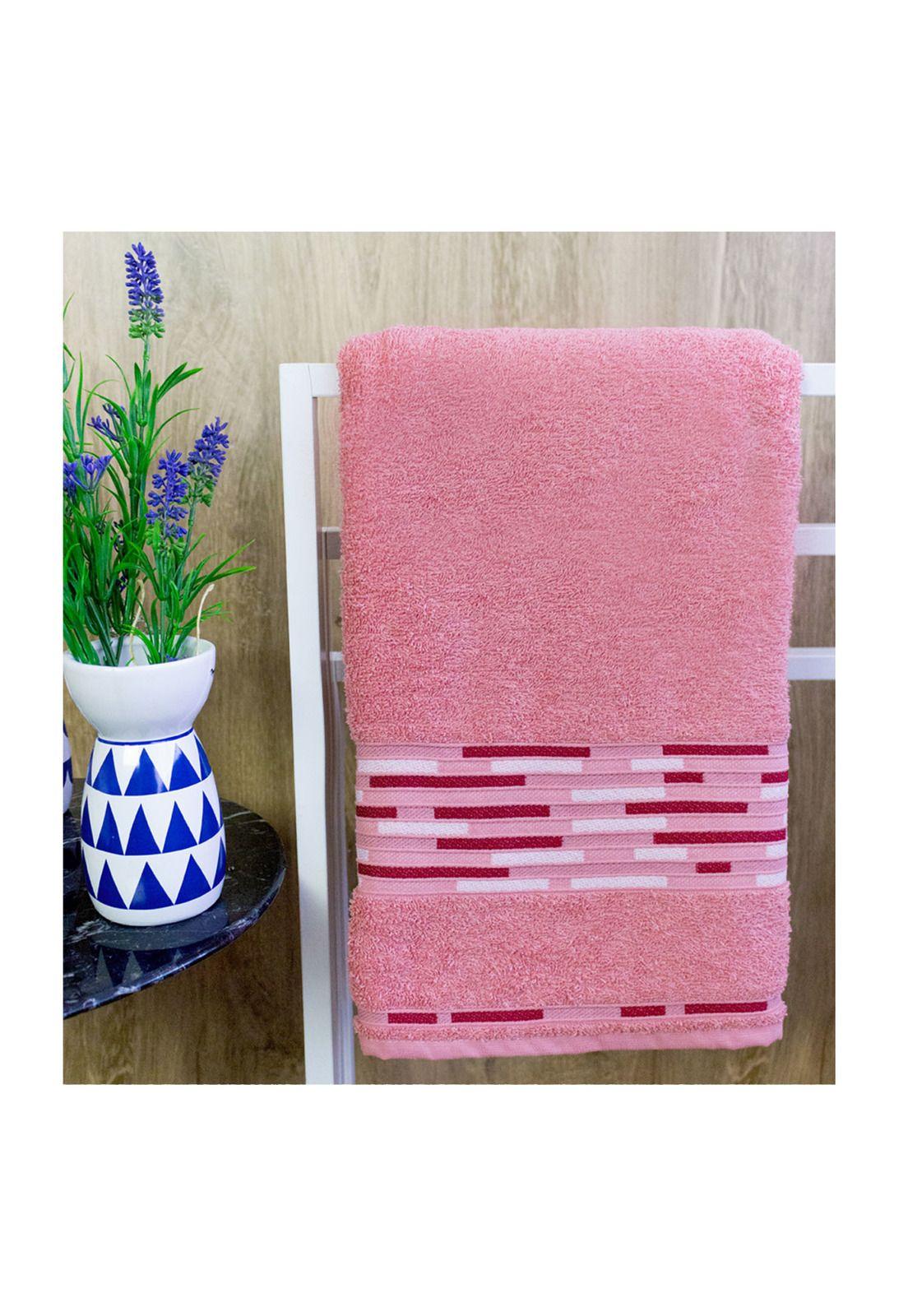 Toalla de Cara Tetris Rosa 70 x 45 cms-1