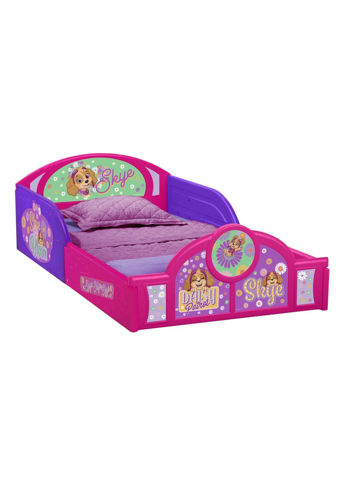 Cama de Transición A Piso Niña Paw Patrol Rosa-0