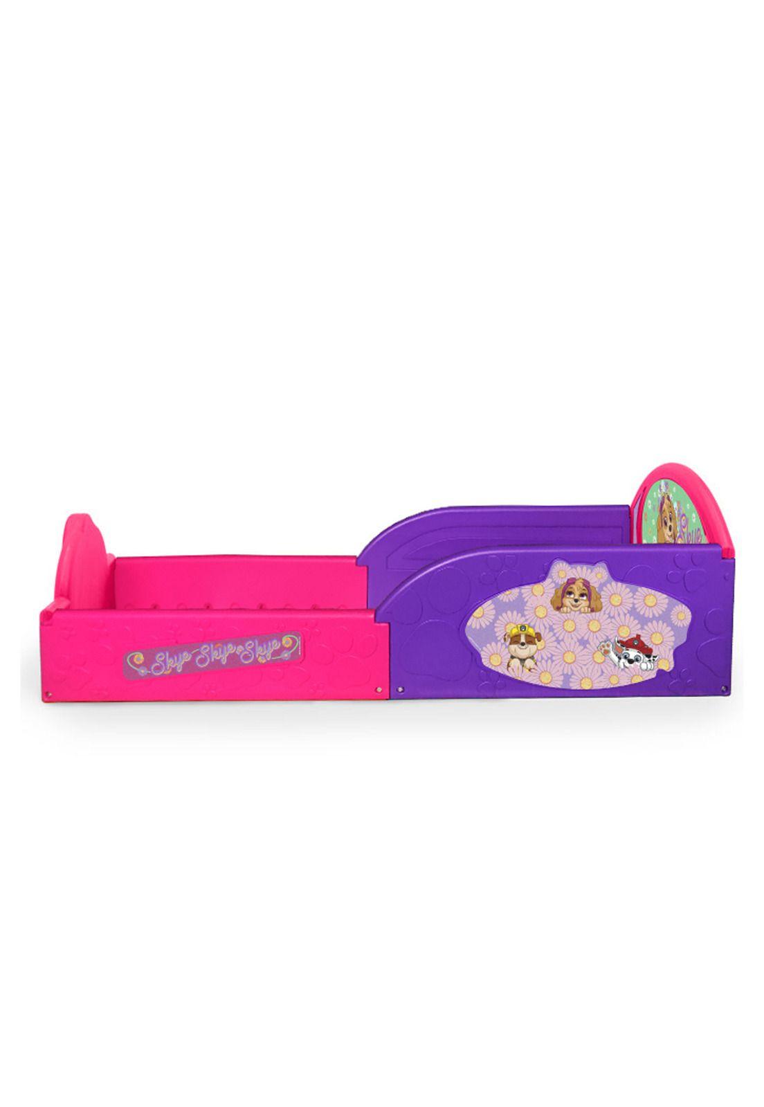 Cama de Transición A Piso Niña Paw Patrol Rosa-3