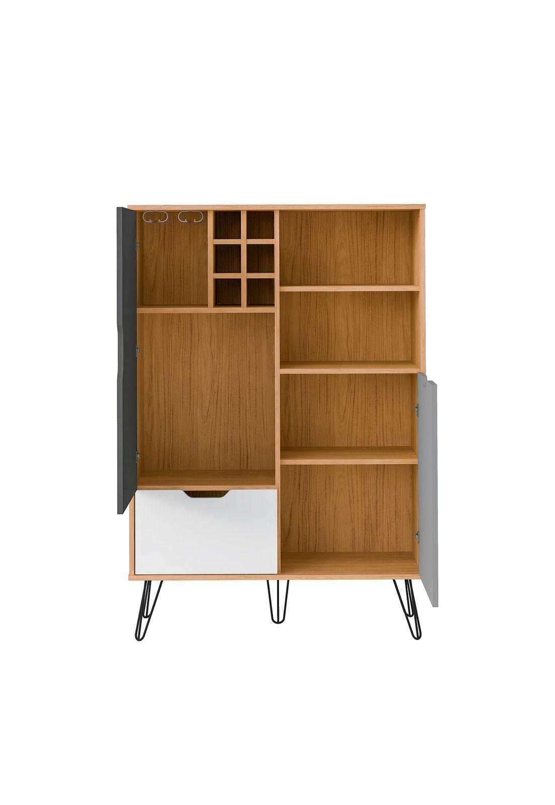 Bar Estante Estocolmo Gris-5